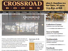 Tablet Screenshot of crossroadbookstore.com